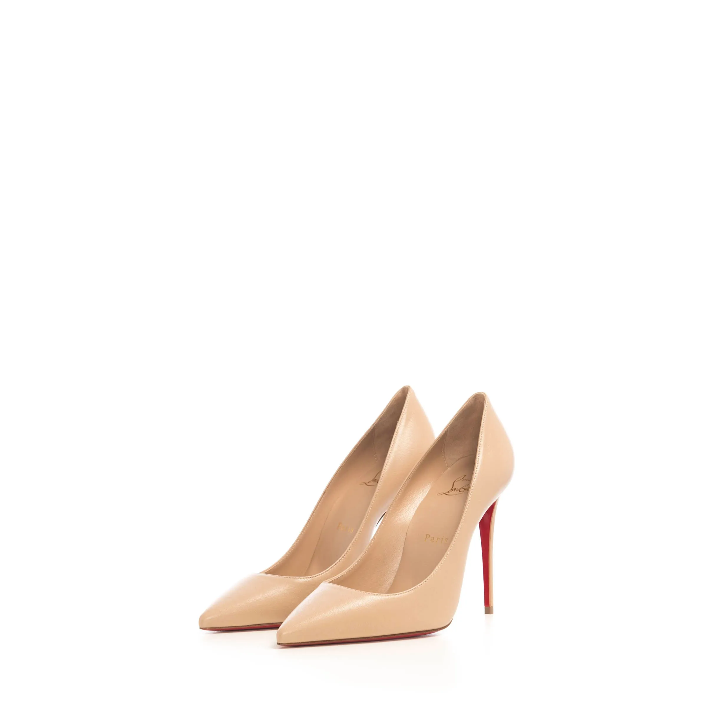 Nude Nappa Kate 100 Pumps