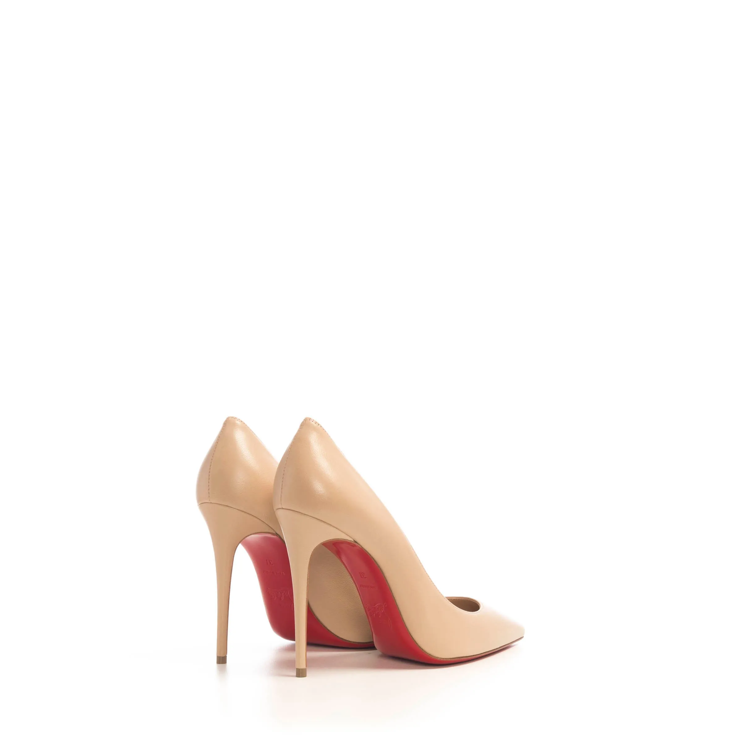 Nude Nappa Kate 100 Pumps