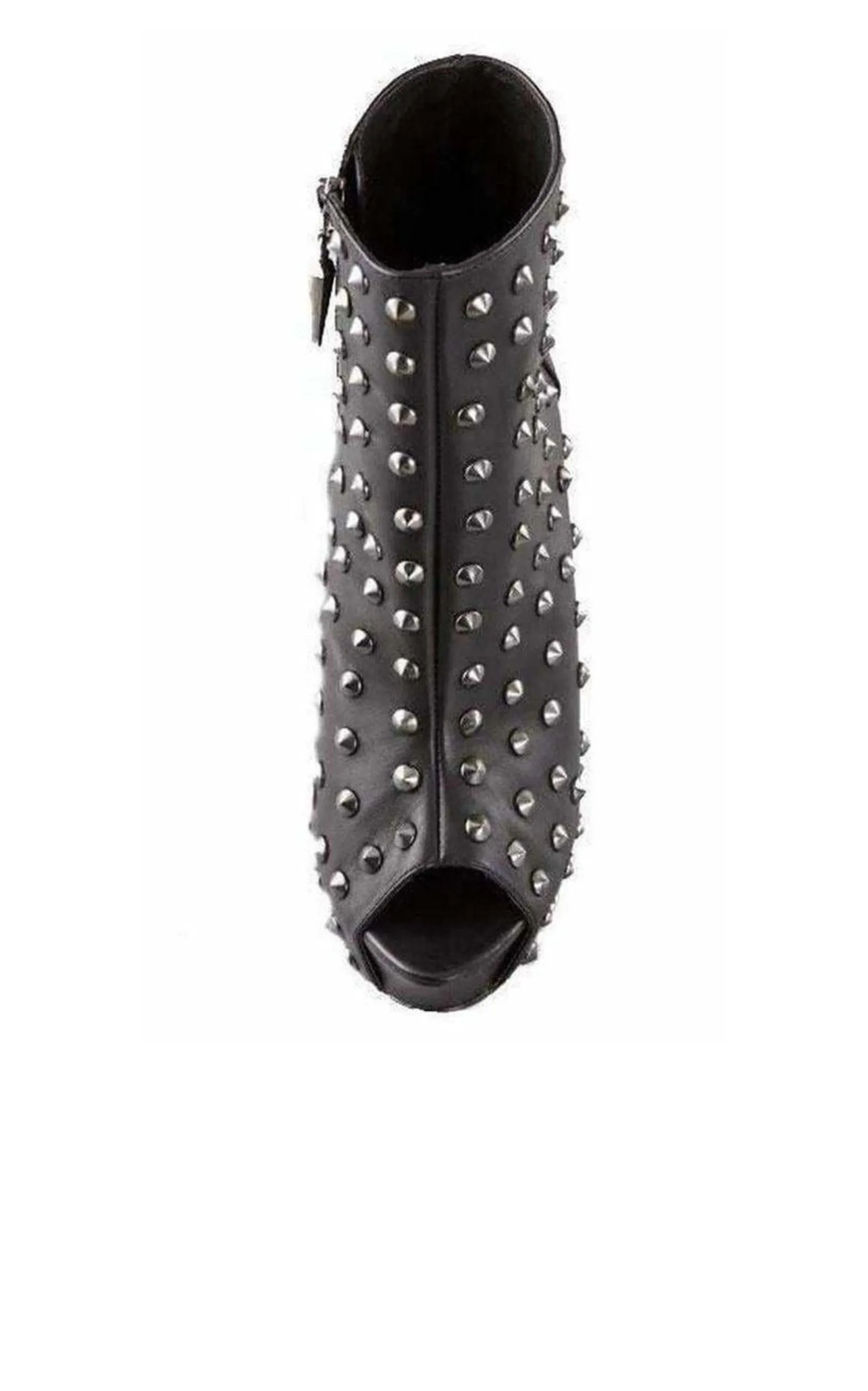 Rock & Republic Black Gabriel Studded Platform Booties