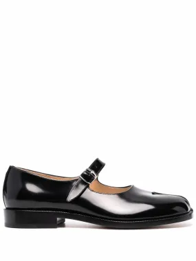 Tabi Mary Jane Black Calf Leather