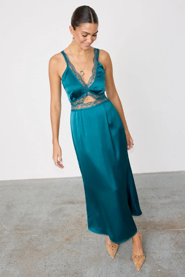 Teal Mimi Dress