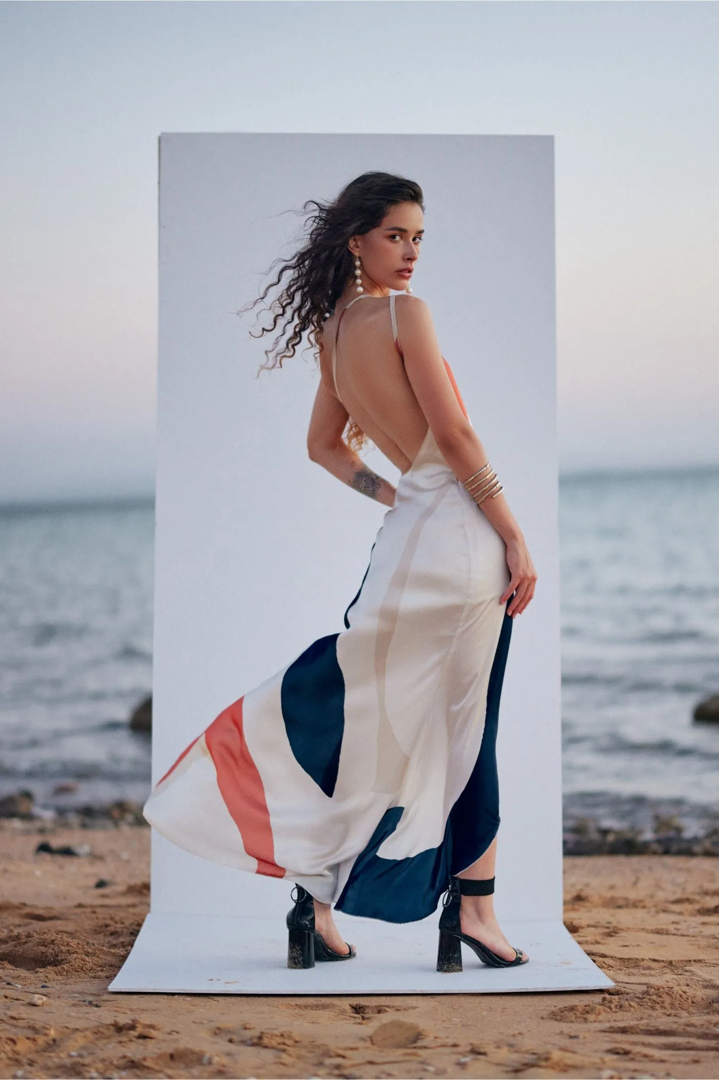 THE VAGUELY ABSTRACT EVENING DRESS