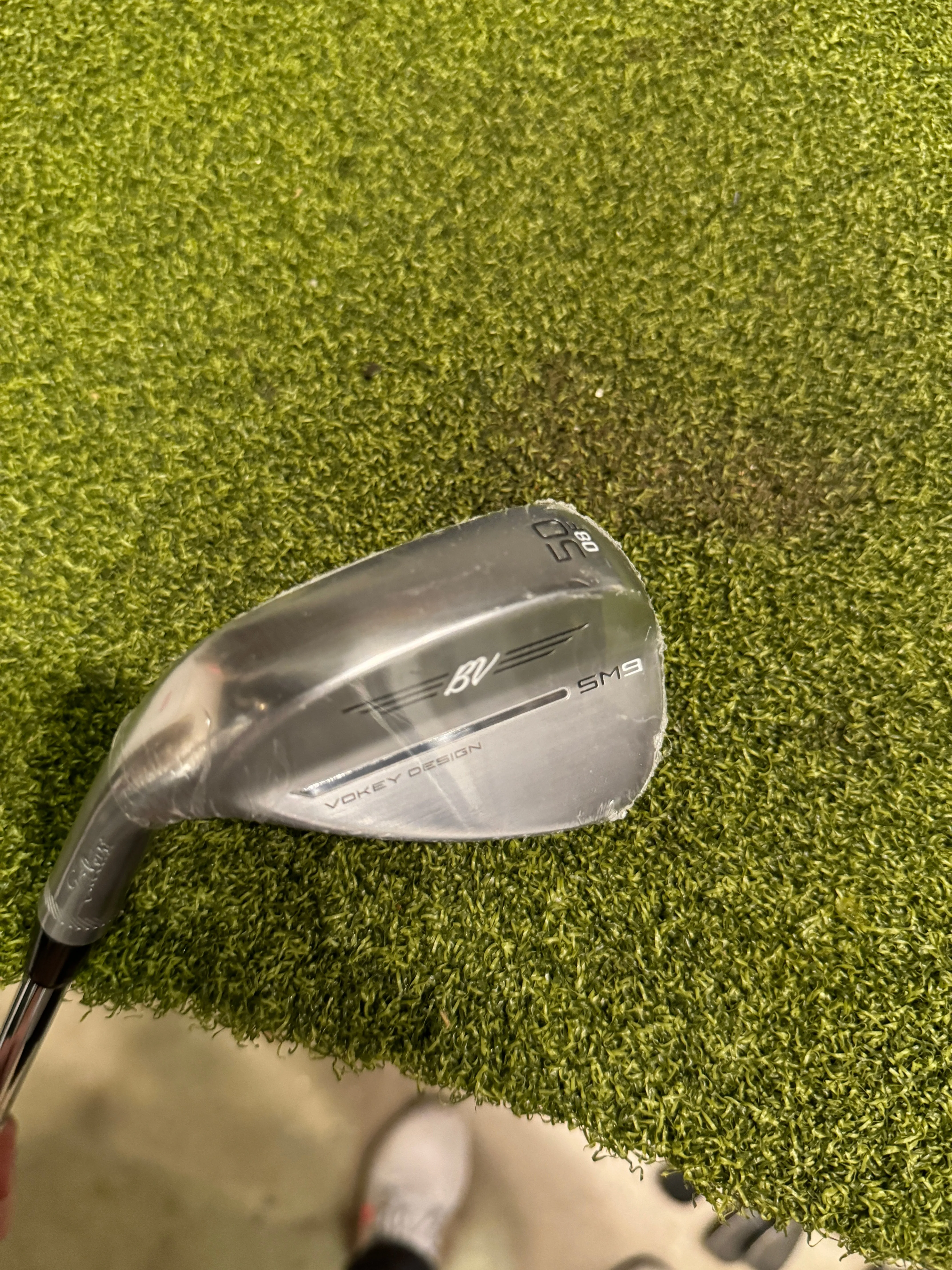 Titlesit Vokey SM9 Chrome 50.08* Wedge, Vokey Design Wedge Flex, LH