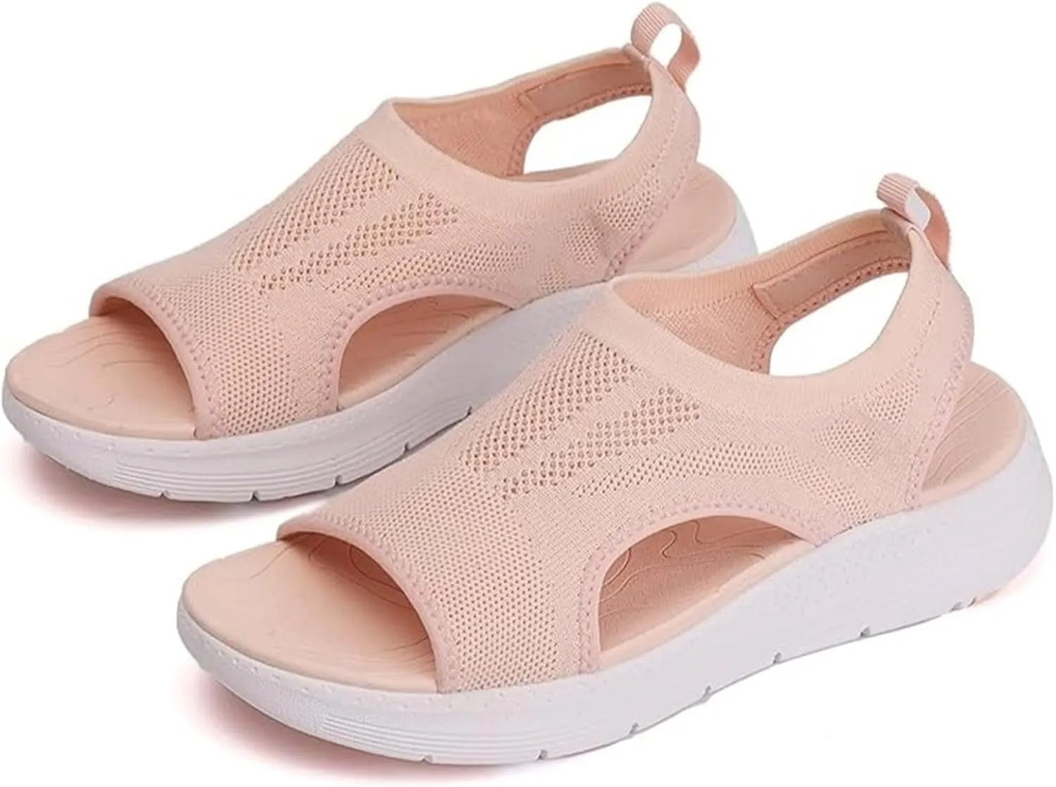 Womens Sandals Comfortable Dressy Wedge Platform Flatform Sandals Casual Summer Beach Walking Orthopedic Shoes