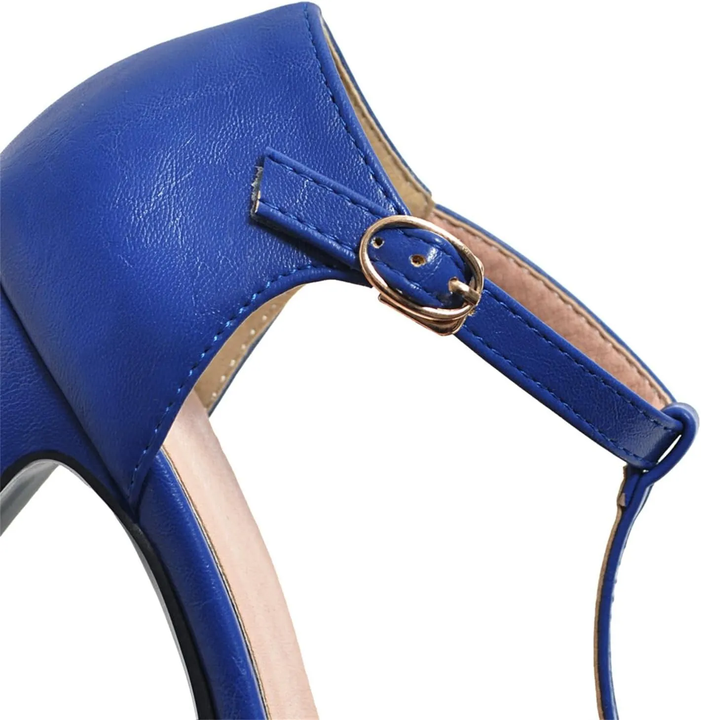 Women's Sweet Bow D'Orsay Pointed Closed Toe Pumps Buckle T-Strap Loafers Comfortable Chunky Mid Heels Office Concise Cosplay Work Casual Mary Jane Daily Wear Fashion Business Dress Shoes